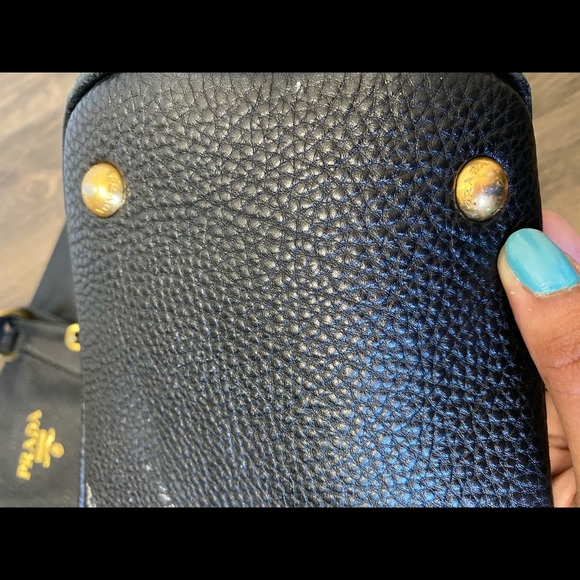 Prada Vitello Daino large shopping tote - Picture 6 of 11